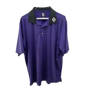 FootJoy (Titleist) Men’s Golf Shirt L - Purple/Black